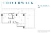Riverwalk One bed, one bath balcony Unit Z One bed, one bath Z